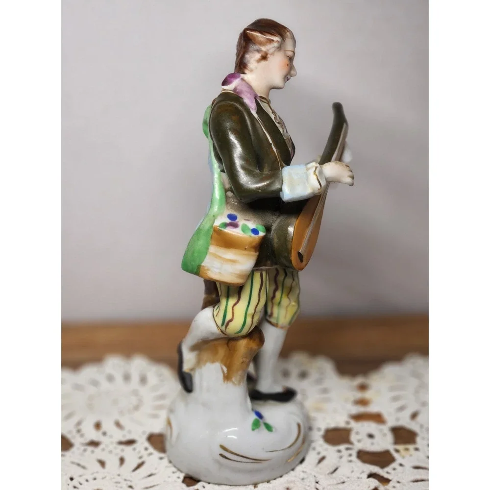 Vintage Orion China Made‎ in Occupied Japan Mandolin Players Male/Female